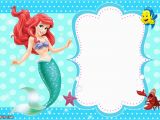 Ariel Birthday Invitations Printable Updated Free Printable Ariel the Little Mermaid