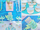 Ariel Birthday Party Decoration Ideas Little Mermaid Party Ideas Kara 39 S Party Ideas