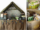 Army Birthday Decorations Kara 39 S Party Ideas Army Camouflage themed Birthday Party