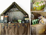 Army Birthday Party Decorations Kara 39 S Party Ideas Army Camouflage themed Birthday Party