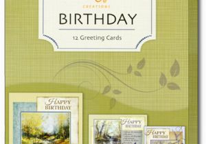 Assorted Boxed Birthday Cards A Year Of Grace 12 Birthday Cards with Envelopes