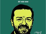 Atheist Birthday Card Quot Ricky Gervais atheist Quot Greeting Cards by Djvyeates