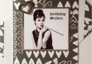 Audrey Hepburn Birthday Card Audrey Hepburn Birthday Card Famous British Actress and