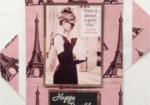 Audrey Hepburn Birthday Card Audrey Hepburn Birthday Greetings Card Birthday Wishes