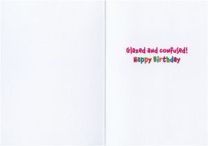 Avanti Birthday Cards Cat Eating Donut 1 Card 1 Envelope Avanti Funny Birthday