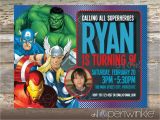 Avenger Birthday Invitations Avengers Birthday Invitations Best Party Ideas