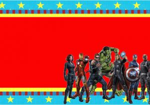 Avenger Birthday Invitations Avengers Free Printable Invitations Oh My Fiesta In