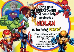 Avenger Birthday Invitations Tips for Choosing Avengers Birthday Invitations Free