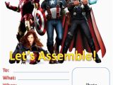 Avengers Birthday Invitation Templates Free 7 Best Images Of Free Avengers Printable Birthday