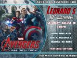 Avengers Birthday Invitation Templates Free Avengers Birthday Invitation Kustom Kreations