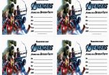 Avengers Birthday Invitation Templates Free Avengers Birthday Invitations Free Printable