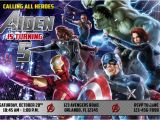 Avengers Birthday Invitation Templates Free Avengers Birthday Invitations