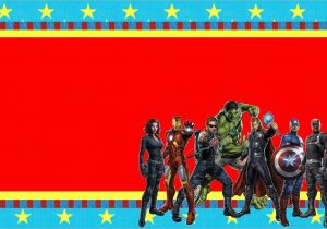 Avengers Birthday Invitation Templates Free Avengers Free Printable Invitations Oh My Fiesta In