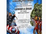 Avengers Birthday Invitation Templates Free Avengers Invitations Party Invitations Ideas