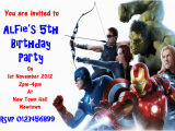 Avengers Birthday Invitation Templates Free Party Invitation Templates Avengers Party Invitations
