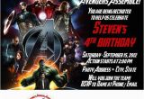 Avengers Birthday Invitations Custom 301 Moved Permanently