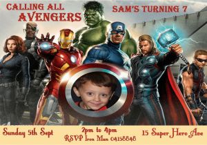 Avengers Birthday Invitations Custom Items Similar to Avengers Birthday Invitation Personalized