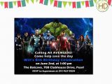 Avengers Birthday Invites Avengers Birthday Invitation Best Party Ideas