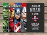 Avengers Birthday Invites Superhero Invitation Super Hero Invite Avengers Birthday