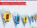 Avengers Happy Birthday Banner Free Printable Superheroes Pennant Banners for Avengers Birthday Party