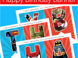 Avengers Happy Birthday Banner Free Printable the Avengers Happy Birthday Printables Looking for A Free