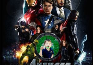 Avengers Photo Birthday Invitations Avengers Custom Birthday Party Invitations Captain America