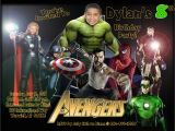 Avengers Photo Birthday Invitations Avengers Invitations Template Party Invitations Ideas