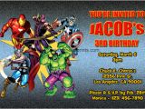 Avengers themed Birthday Invitation Avengers Invitations Superhero Printable Birthday
