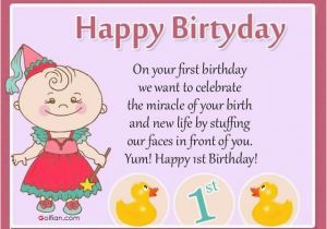 Baby 1st Birthday Card Messages 60 Famous Birthday Wishes for Kids Beautiful Short