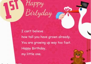 Baby 1st Birthday Card Messages Wishes Quotes Blog top 20 Images 1st Birthday Wishes