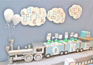 Baby Boy 1st Birthday Decoration Ideas Cute Boy 1st Birthday Party themes