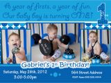 Baby Boy 1st Birthday Party Invitations Baby Boy 1st Birthday Invitations Free Printable Baby