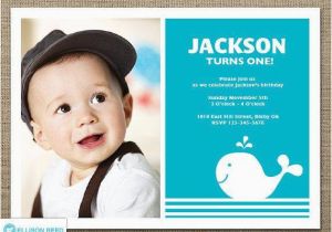 Baby Boy 1st Birthday Party Invitations Baby Boy First Birthday Invitations A Birthday Cake