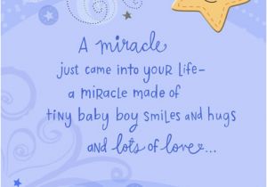 Baby Boy Birthday Card Messages Tiny Baby Boy Smiles Congratulations Card Greeting Cards