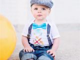 Baby Boy Birthday Dresses Cake Smash Birthday Outfits