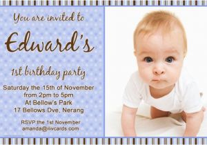 Baby Boy First Birthday Invitation Quotes Birthday Invitations 365greetings Com