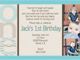 Baby Boy First Birthday Invitation Quotes Cute First Birthday Quotes Quotesgram