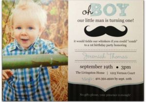 Baby Boy First Birthday Invitation Wording Baby Boy First Birthday Invitations A Birthday Cake