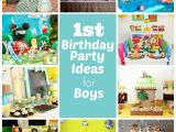 Baby Boy First Birthday Party Decorations 1st Birthday Party Ideas for Boys Right Start Blog On A
