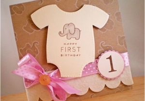 Baby First Birthday Cards Design 17 Best Images About 1st Birthday Card Ideas On Pinterest