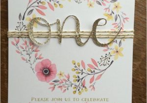 Baby First Birthday Cards Design Birthday Invitation Cards Baby Girl First Birthday