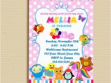 Baby First Tv Birthday Invitations Baby First Tv Birthday Party Invitation Baby by Angelwings2015