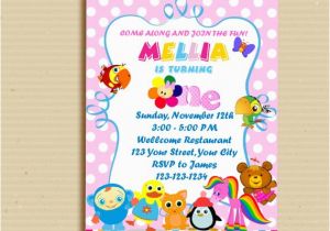 Baby First Tv Birthday Invitations Baby First Tv Birthday Party Invitation Baby by Angelwings2015