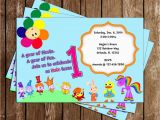 Baby First Tv Birthday Invitations Novel Concept Designs Baby First Tv 1st Birthday