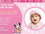 Baby Girl 1st Birthday Invitation Templates 1st Birthday Photo Invitations Girl so Pretty