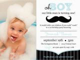 Baby Girl 1st Birthday Invitation Templates First Birthday Invitation Wordings for Baby Boy Yourweek