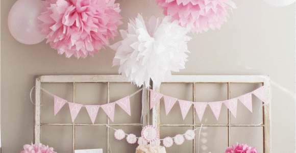 Baby Girl First Birthday Decoration Ideas Country Girl Home 1st Birthday