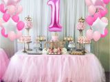 Baby Girl First Birthday Decoration Ideas Fengrise 1st Birthday Party Decoration Diy 40inch Number 1