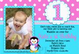 Baby Girl First Birthday Invitation Wording 1st Birthday Invitations Girl Free Template Baby Girl 39 S