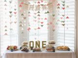 Baby Girl First Birthday Party Decoration Ideas Baby Geburtstag Feiern Schone Deko Ideen Fur Madchen